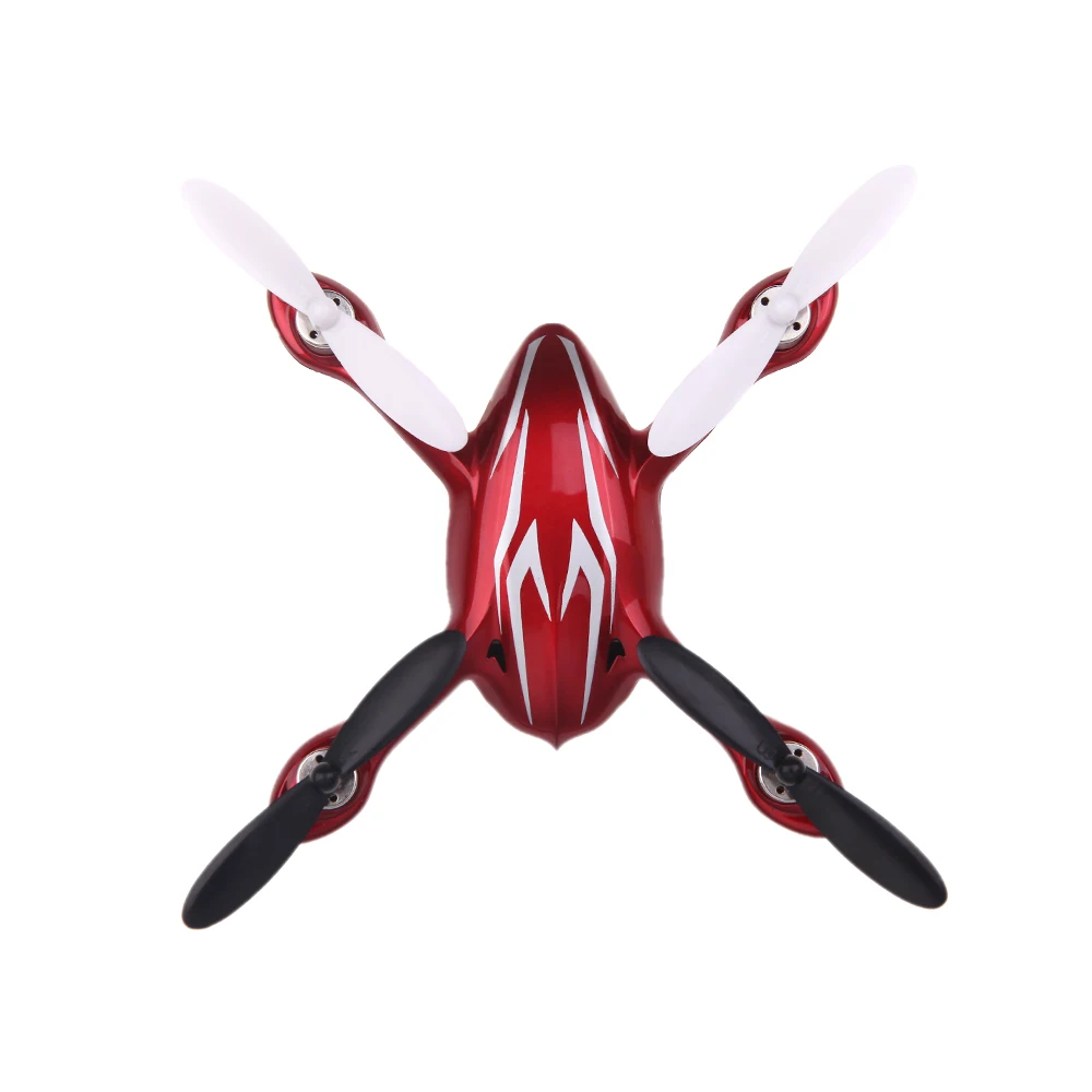 

RC Drones Consumer Electronics X4 H107C 2.4G 4CH RC Quadcopter Drone With Camera 0.3MP Red RTF 6-axis Stable Flight
