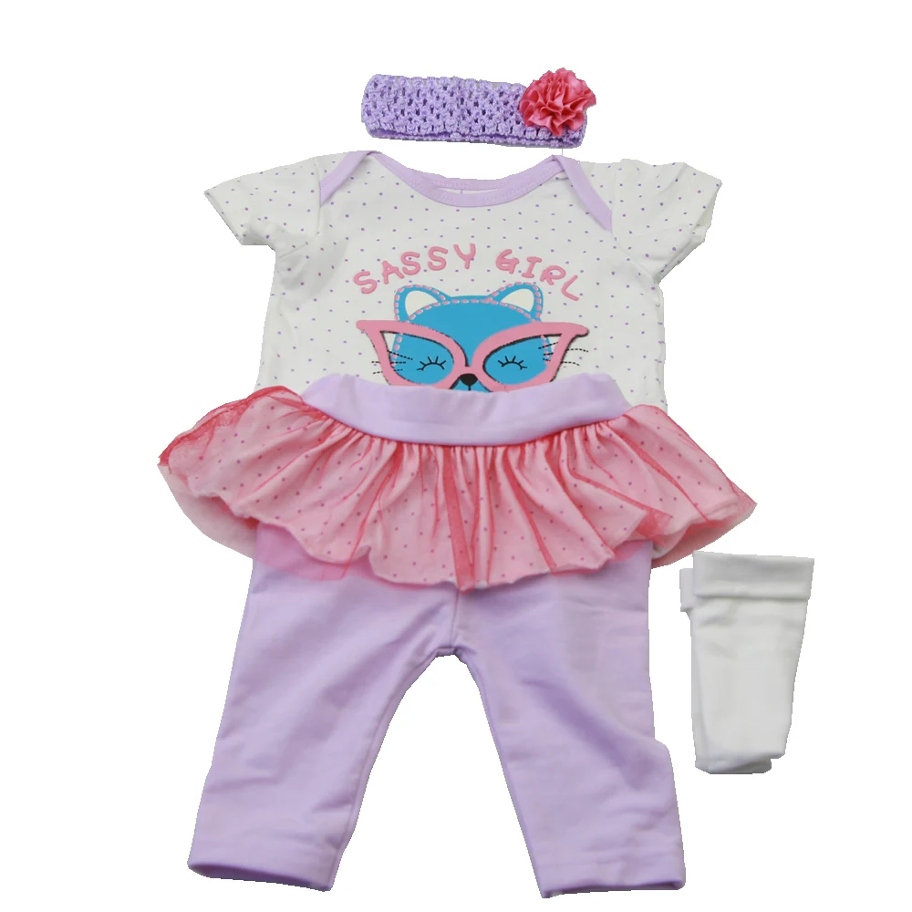 Одежда для кукол D229 22~ 23 дюймов кукла Bebe Reborn куклы аксессуары для девочек реалистичные куклы Reborn Мода для мальчиков новорожденные младенцы