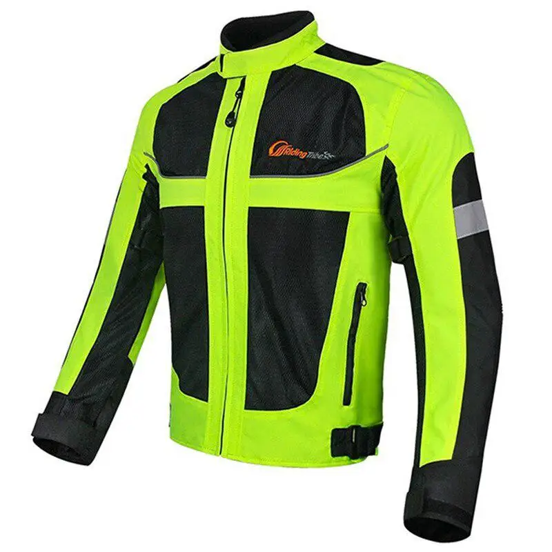 Motorcycle Protective Gear Suits Motorcycle Racing Jacket Suits Men Cycling Suits Safety Protective Gear Reflective Clothes