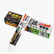 130 г бамбуковый уголь зубная паста отбеливание зубов Здоровье Инструмент стоматологический уход за полостью рта Горячая легко безопасные зубы