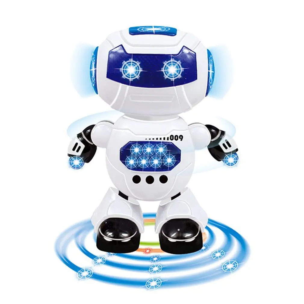 Toys for Children Dance and Music Robot Action Children's Electric Toys Hyun Dance Robot Rotating Light Music