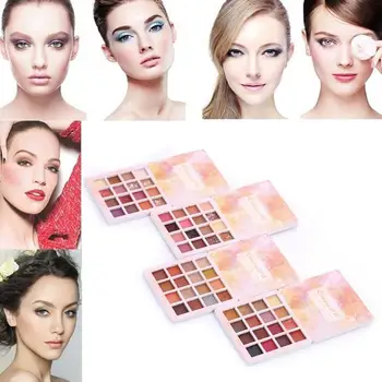 

16 Colors Shinny Glitter Shimmer Eyeshadow Palette Pallete Smoky Matte Eyeshadow Long Waterproof Lasting Beauty Tools Cosme A6J8