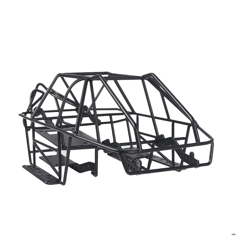 Schwarz Metall рулонная клетка шасси Rahmen Для осевой SCX10II AX90046 1/10 Skala RC Auto feine details und изысканный aussehen