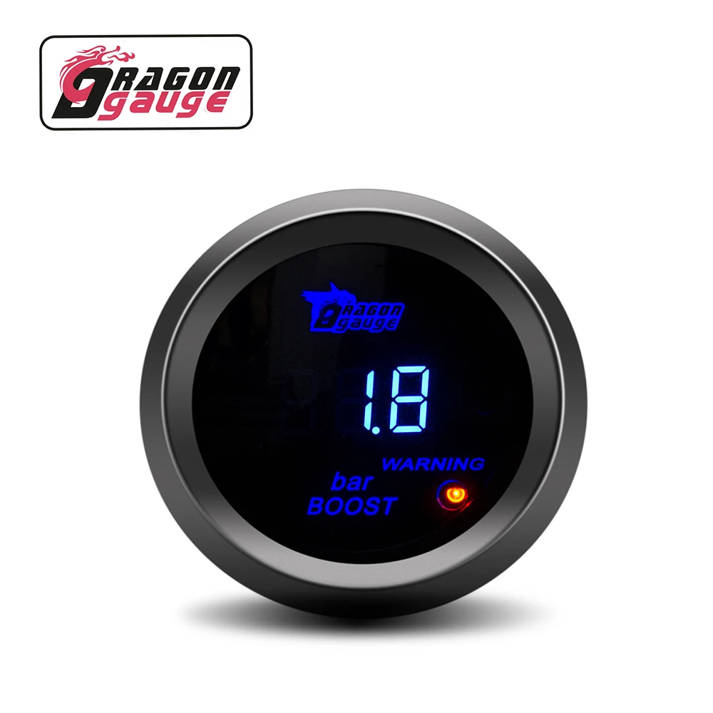 DRAGON 2 &quot52 мм указатель давления турбонаддува Booster Meter psi/bar светодиодный цифровой