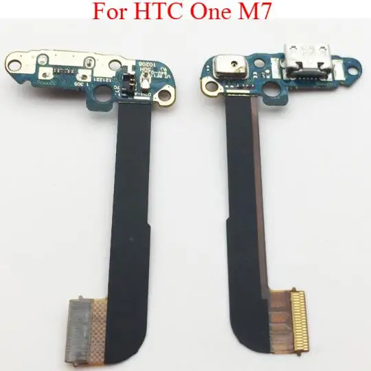 Micro USB зарядный порт док-станция разъем гибкий кабель лента для htc One Dual Sim 802t 802d 802 w/One M7 801e - Цвет: One M7