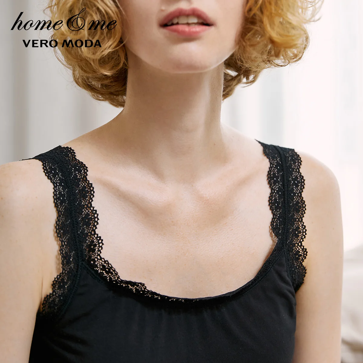 Женские Кружевные Бретельки Vero Moda Стрейчевые бретельки на груди 319403501|Топы| |