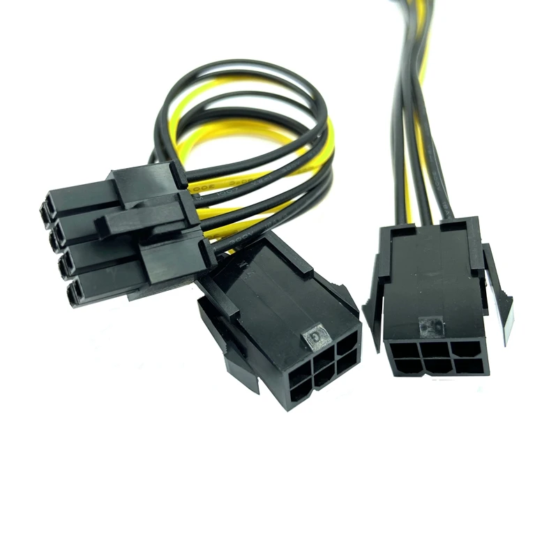 

10 шт. PCI-E PCI Express PCIE 6-контактный разъем для 8-контактного мужского видеокарты