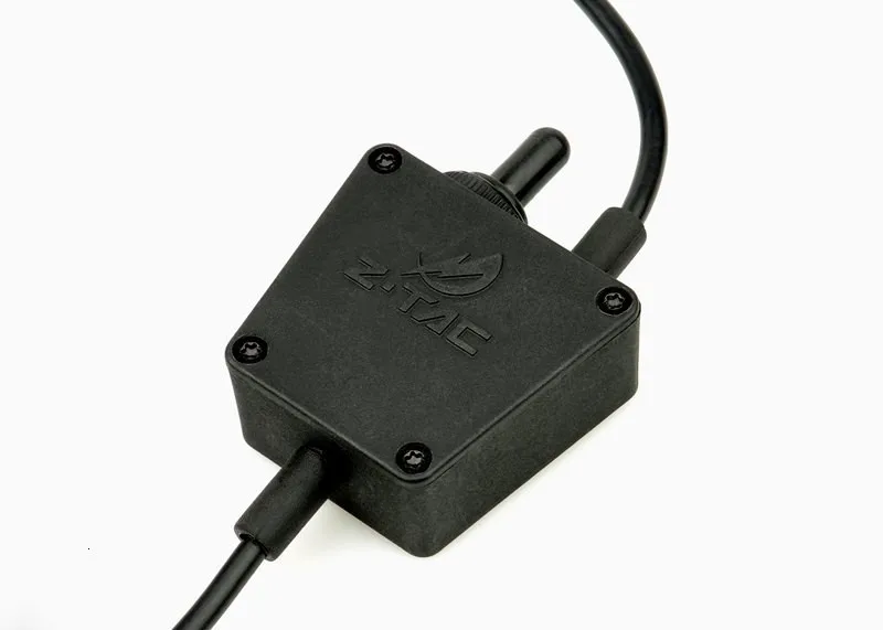 Z-tac paramotor Bowman E-Switch тактическая кнопка PTT наушники с мощной задней клипсой кнопка запуска переключатель Тактический PTT Z122