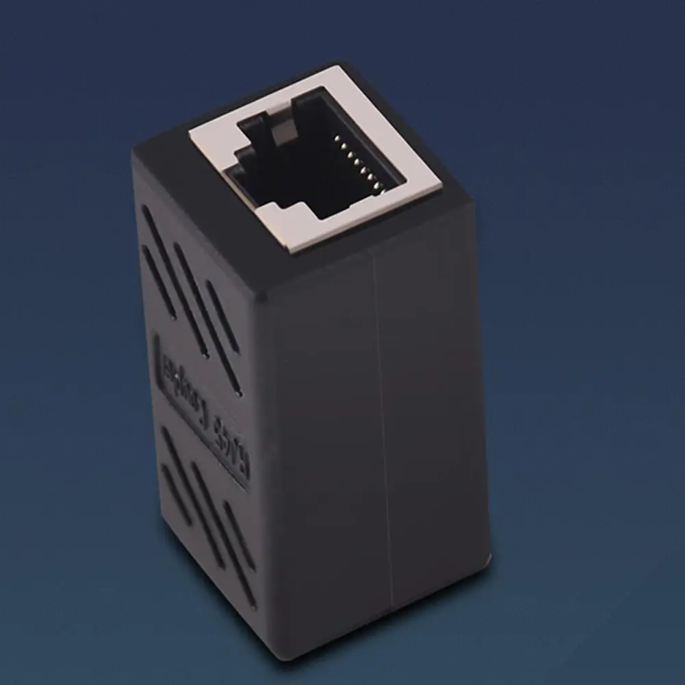 Соединитель RJ45 гнездо сетевой Ethernet LAN разъем переходник удлинитель встроенный