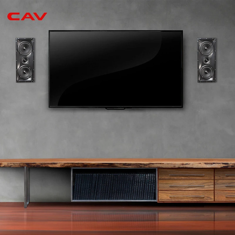 CAV MW-50 2Pcs In&ndash;Ceiling Speaker Audio Tweeters Home Theater 3D Stereo Sound DIY Caixa De Som Surround Sound System Newest