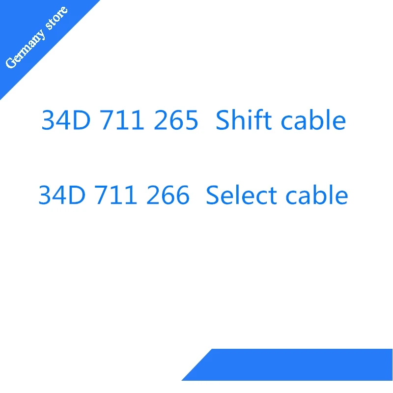 Хорошее качество 1 компл. Выберите кабель переключения для Vol kswgen Santana 1,6 OEM: 34D 711 265 34D 711 266 34D711265 34D711266