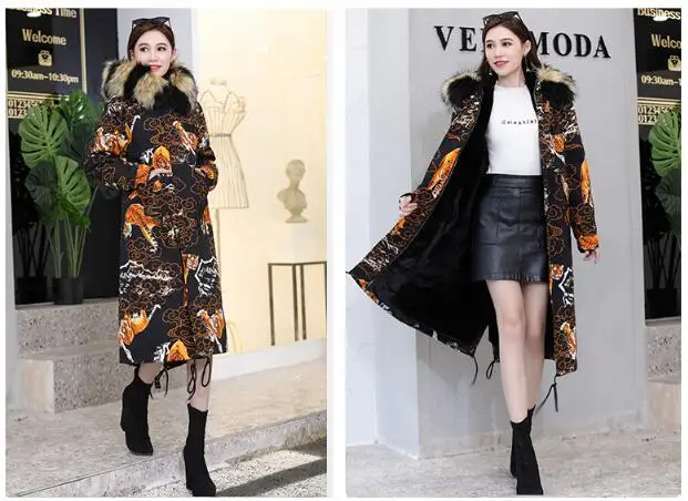Parka Down Cotton Coat Female Jacket Winter Jacket Women Clothes Korean Parkas Warm Tops Manteau Femme Hiver ZT4638
