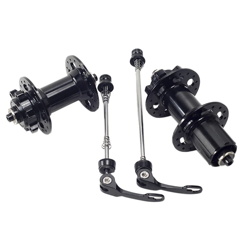 Bike Hub Set 32 Holes 7/8/9/10 Speed Mountain Bike Hub Front Rear Disc