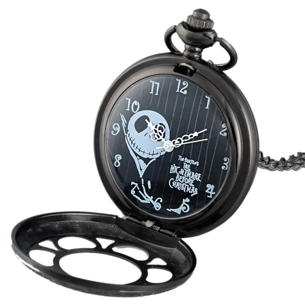 The nightmare before Christmas women mens watches bronze petal watch (4)