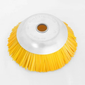 

8inch Wire Weed Brush Rotating Weeding Brush Trimmer Head Bowl Type Nylon Wire Wheel Brush Disc Trimmer Head XH8Z