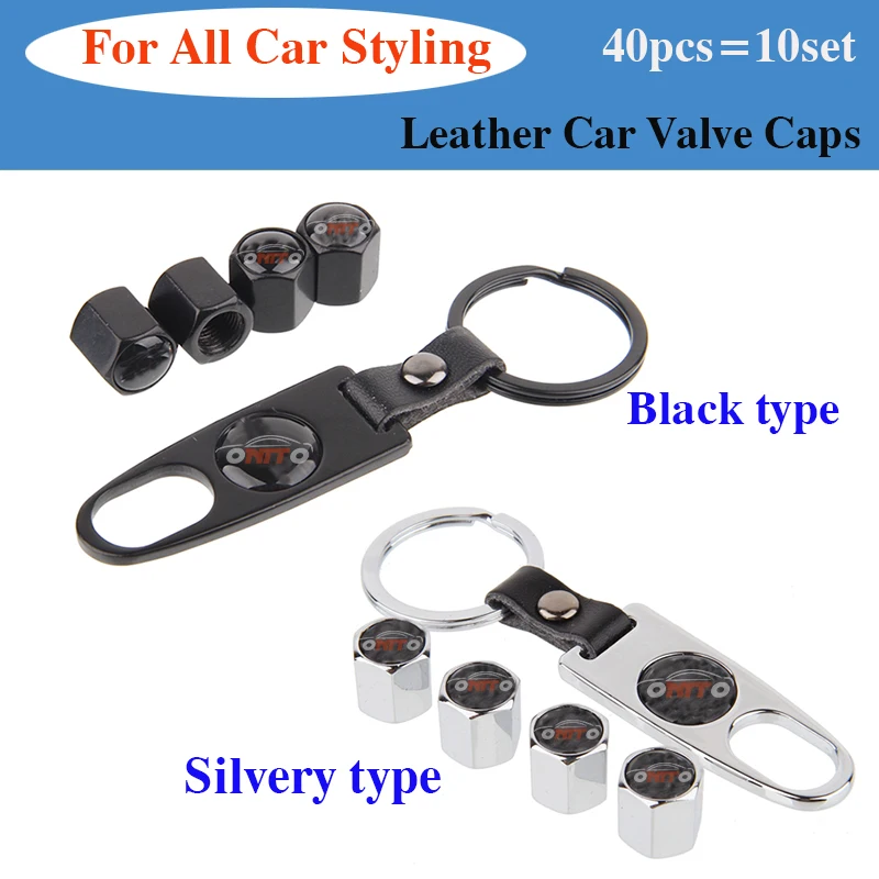 

10set Car Styling Leather Key Ring Car Rim Tire Valve Caps Dust-proof Accessory For Mazda Toyota Kia Benz Bmw Jeep Opel Fiat