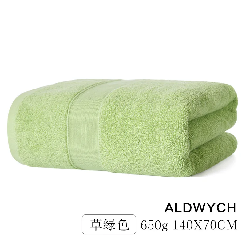 Grass green sendwith Чистый цвет, уплотненный домашний хлопок для взрослых, мягкий водопоглощающий хлопок, увеличивающий рост, для мужчин, Китай, отель, магнат, толстый и полный - Цвет: Grass green sendwith