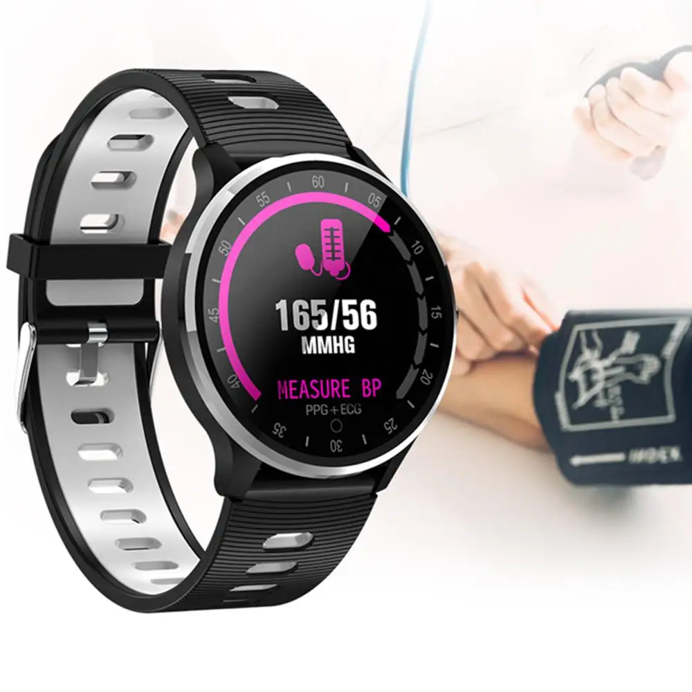 

696 L7 smart watch men Metal Dynamic Heart Rate Blood Pressure Oxygen Sleep Monitoring Waterproof Fitness Tracker smartwatch