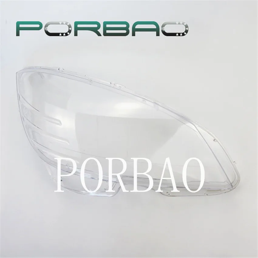 Прозрачная стеклянная крышка для фары для W204 C180 C200 C260 C300, прозрачная оболочка 07-11, замена, сделай сам