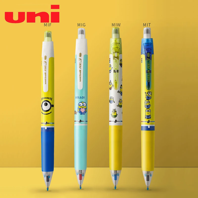 UNI Ограниченная серия Миньон гелевая ручка в стиле мультфильма URE3 600 0 5 мм