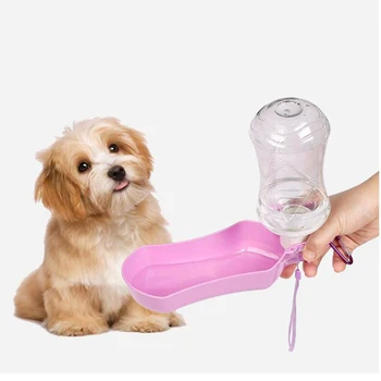 

Portable Pet bottledog Water Bottle Plastic 250 ml Dog Collapsible Dog Accessories Dog Water Bottle Travel Puppy Squeeze Wate