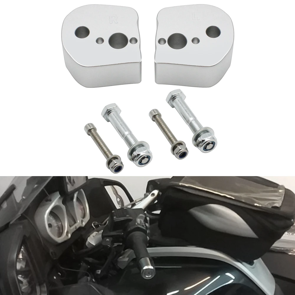 Silver Handlebar Rise For Yamaha FJR1300 FJR 1300 20062019 2018 2017