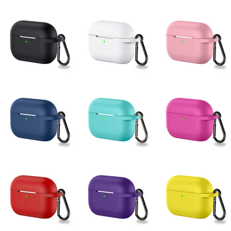 

Silicone Case For Airpods Pro Case Wireless Bluetooth For Apple Airpods Pro Case Cover Earphone Case For Air Pods Pro Fundas