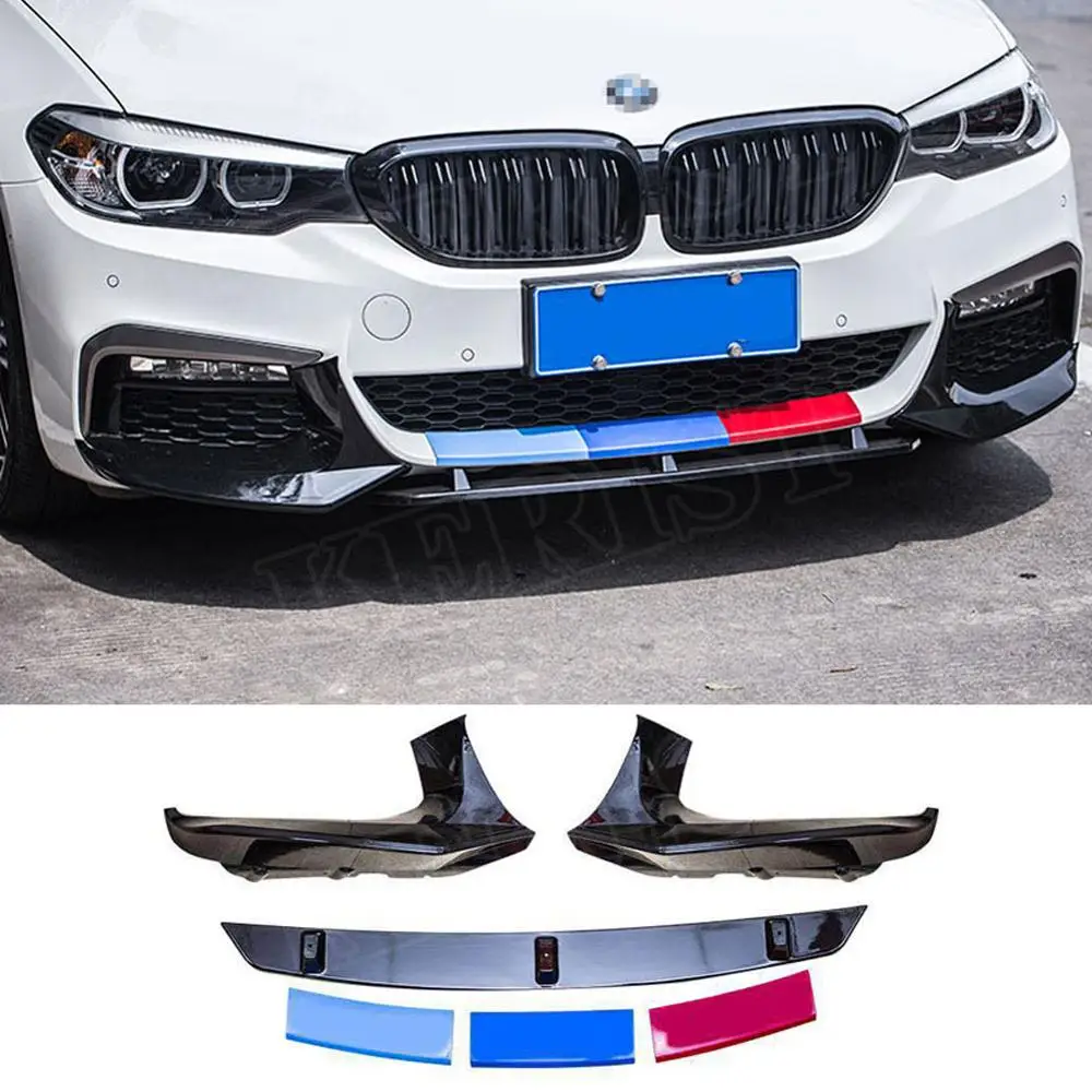 Передняя губа M5 стиль для bmw 5 серии m sport g30 g38 2017 up автостайлинг|Обвесы| |