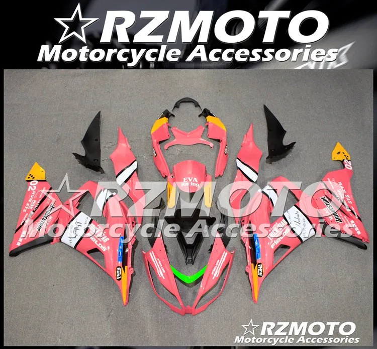 Мотоциклетный обтекатель abs подходит для Kawasaki ZX6R 636 2013- корпусные детали прессформы Магазин № 0484
