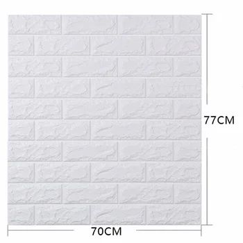 

29 style Brick wall stickers waterproof foam kindergarten wallpaper TV background wall wallpaper self-adhesive 3d stereo room