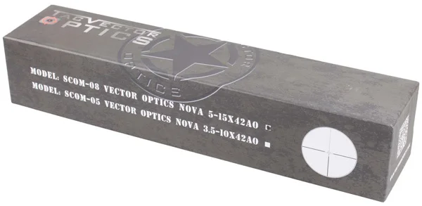 10 шт. векторная оптика Nova 5-15x42 AO AR15 прицел для охотничьей винтовки прицел с MPC1 Диапазон Сетка Объектив Фокус