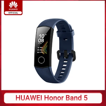 

Original Huawei Honor Band 5 Smart Wristband Oximeter Touch Screen Magic Color Swim Detect Heart Rate Sleep Nap Honor Band5