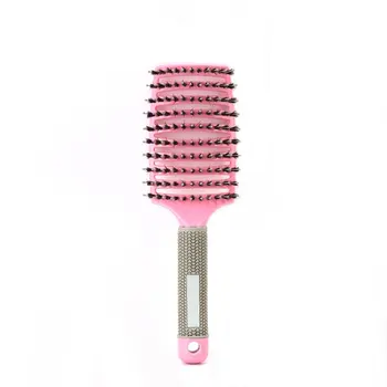 

Big Curved Comb Anti-Static Air Cushion Massage Bristle Comb Blow Dry Brush Hot Selling Market Trend
