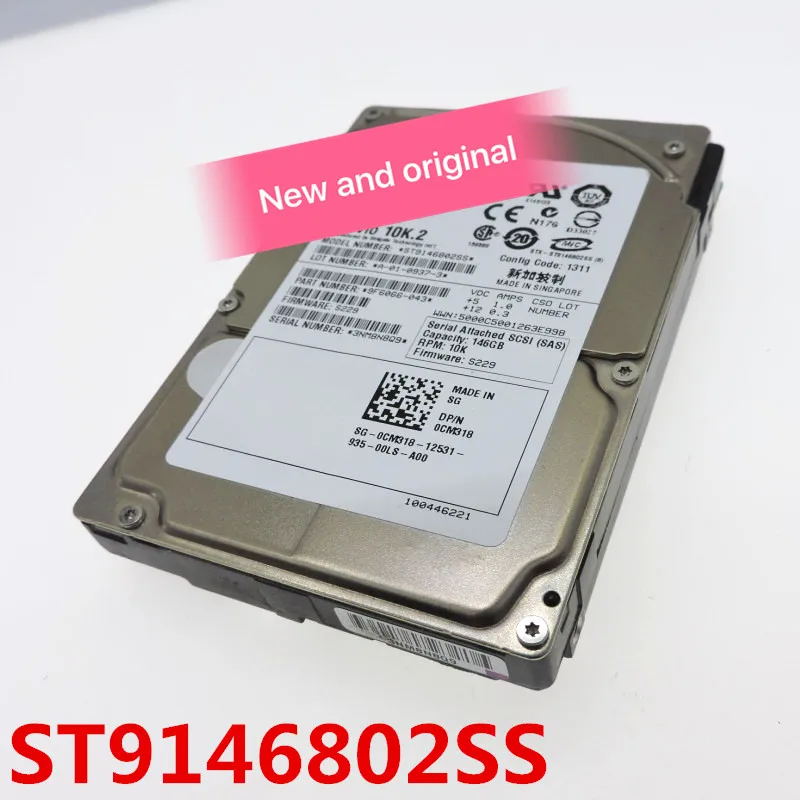 100% новый в коробке 3 года гарантии ST9146802SS 146 г 10K. 2 SAS 2,5 нужно больше фотографии ангелов, пожалуйста, свяжитесь со мной
