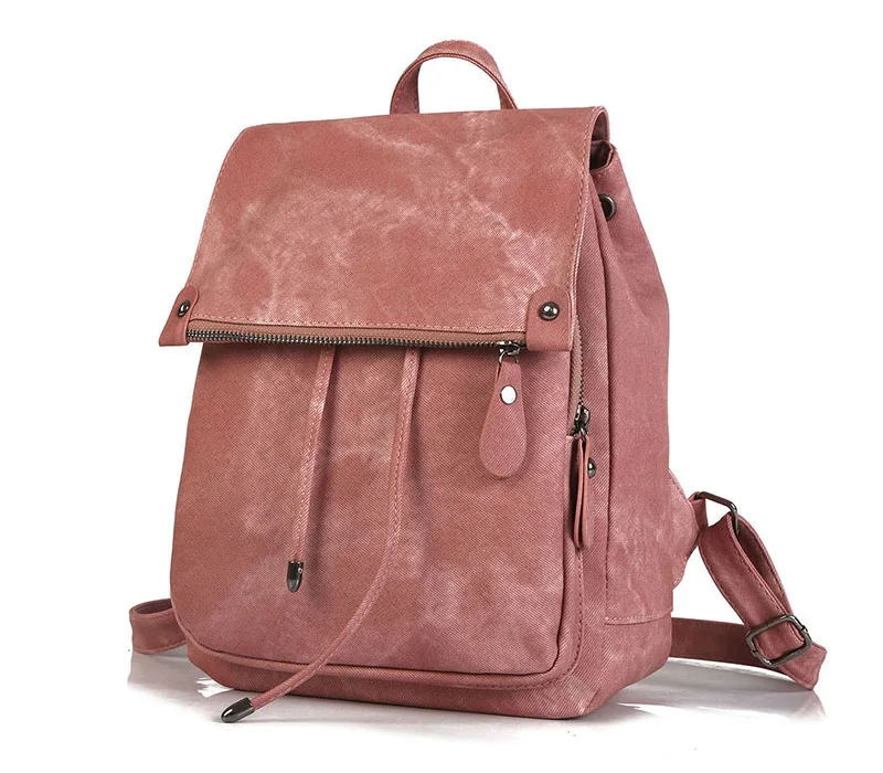 Сумка для женщин, стиль, ретро рюкзак из искусственной кожи ярких цветов, женский рюкзак Amazon