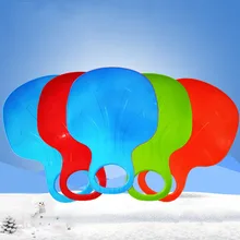 Детский сноуборд сани открытый морозостойкий Нескользящая Спортивная доска для катания по снегу утолщенная текстурированная легкая без запаха зимняя эластичная