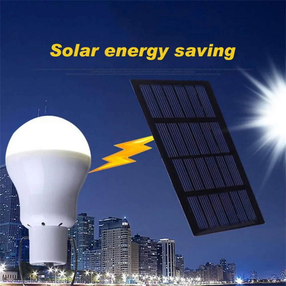 Портативный светодиодный светильник на солнечных батареях с высокой температурой и сопротивлением к разрушению для использования на открытом воздухе