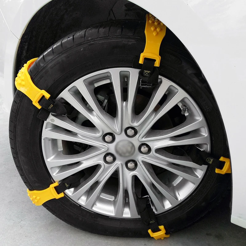 Car Winter Snow Chains Anti Skid Off Road Spikes for Tire Auto Belt Undefined Offroad Mud Accessories for SUV Cars Snow Chain
