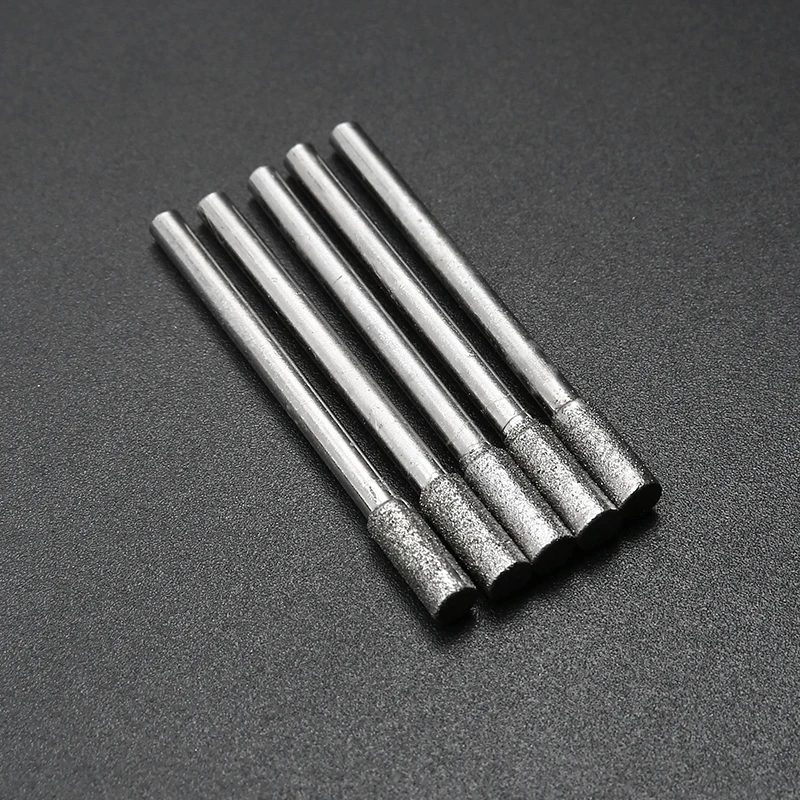 5 шт. Алмазная сварочная шлифовальная насадка сверла цилиндрического типа
