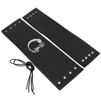 

Two-Piece Non-Slip Martial Arts Wrist Guard Wooden Man Pile Fitness Martial Arts Protection Mat Martial Arts Sports Accessories