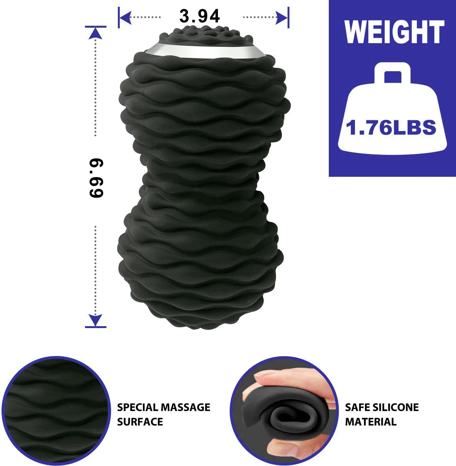 5X BÂTON DE rouleau musculaire Portable pour les athlètes bâtons de EUR