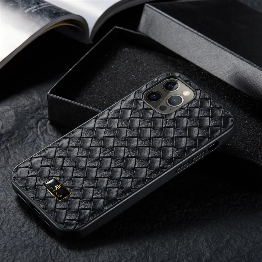 Ultra Thin Men's Pu Leather Soft Case For All iPhone Phone Cover - skycover