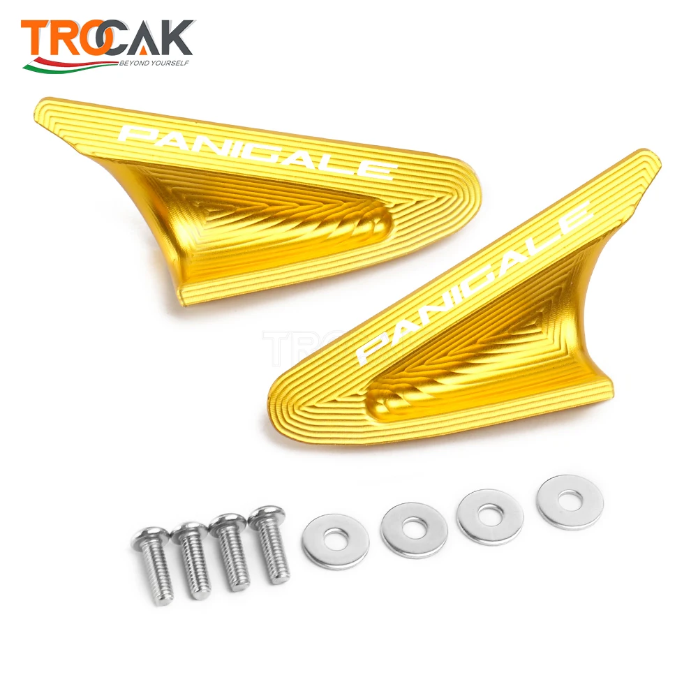 Motorcycle Accessories For DUCATI PANIGALE 1199 2012-2014  PANIGALE 899 2013-2015 Windscreen Mirror Cap Driven Eliminators Cap