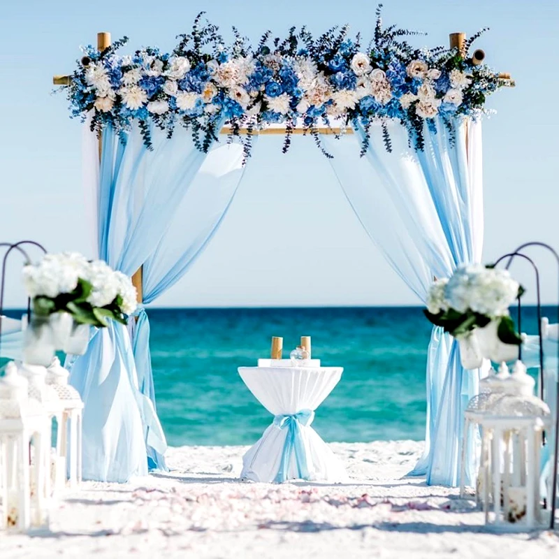 5 м/10 м Mariage Хрустальная пряжа Тюль рулон прозрачная Свадебная декорация органза