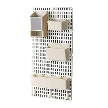 Настенное крепление Pegboard комбинированная домашняя кухонная для хранения стеллажей Органайзер без штамповки Peg Board Rack