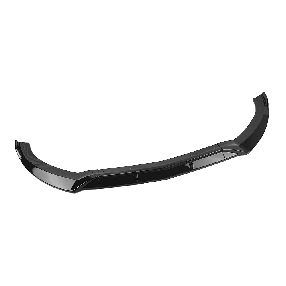 Front Spoiler Bumper Lip for Mercedes-Benz C-Class W205 Sport 2015- C180 C200 C300 Gloss Black Lower Body Splitter car bumper spoiler bumper lip bumper lip decoration