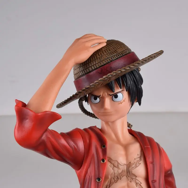 One piece GK фигурка большого размера Обезьяна D Луффи 1/4 Аниме ПВХ 60 см Коллекционная модель игрушки изысканный для детей подарок статуя Figma