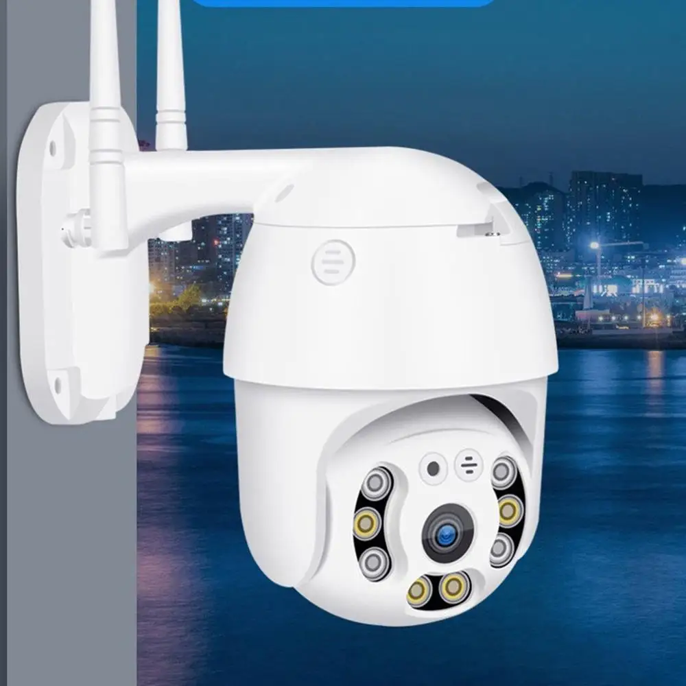 

Sound and Light Alarm Automatic Tracking Wireless Wifi Camera Hd Ptz Home 1080P Outdoor Full Color Dual Light Source