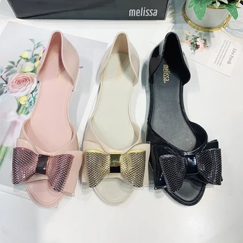 

Melissa Bow Original Women Adulto Jelly Shoes Fashion Sandals 2020 Summer New Women Jelly Sandalias Melissa Female Shoe Sandal