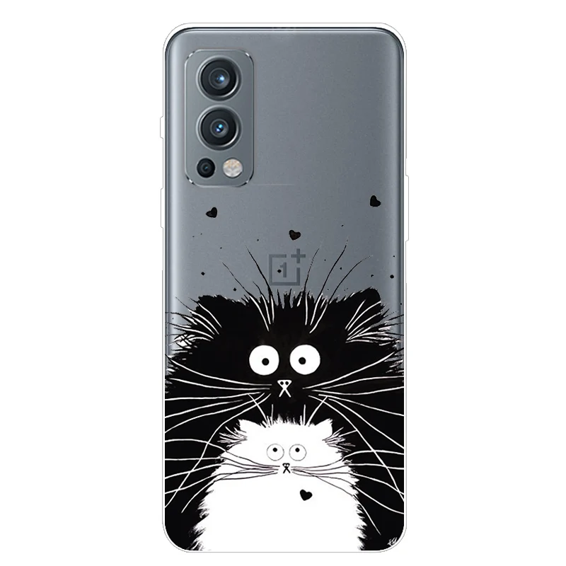 Cartoon Clear TPU Silicone Soft Case - Transparent Phone Cover